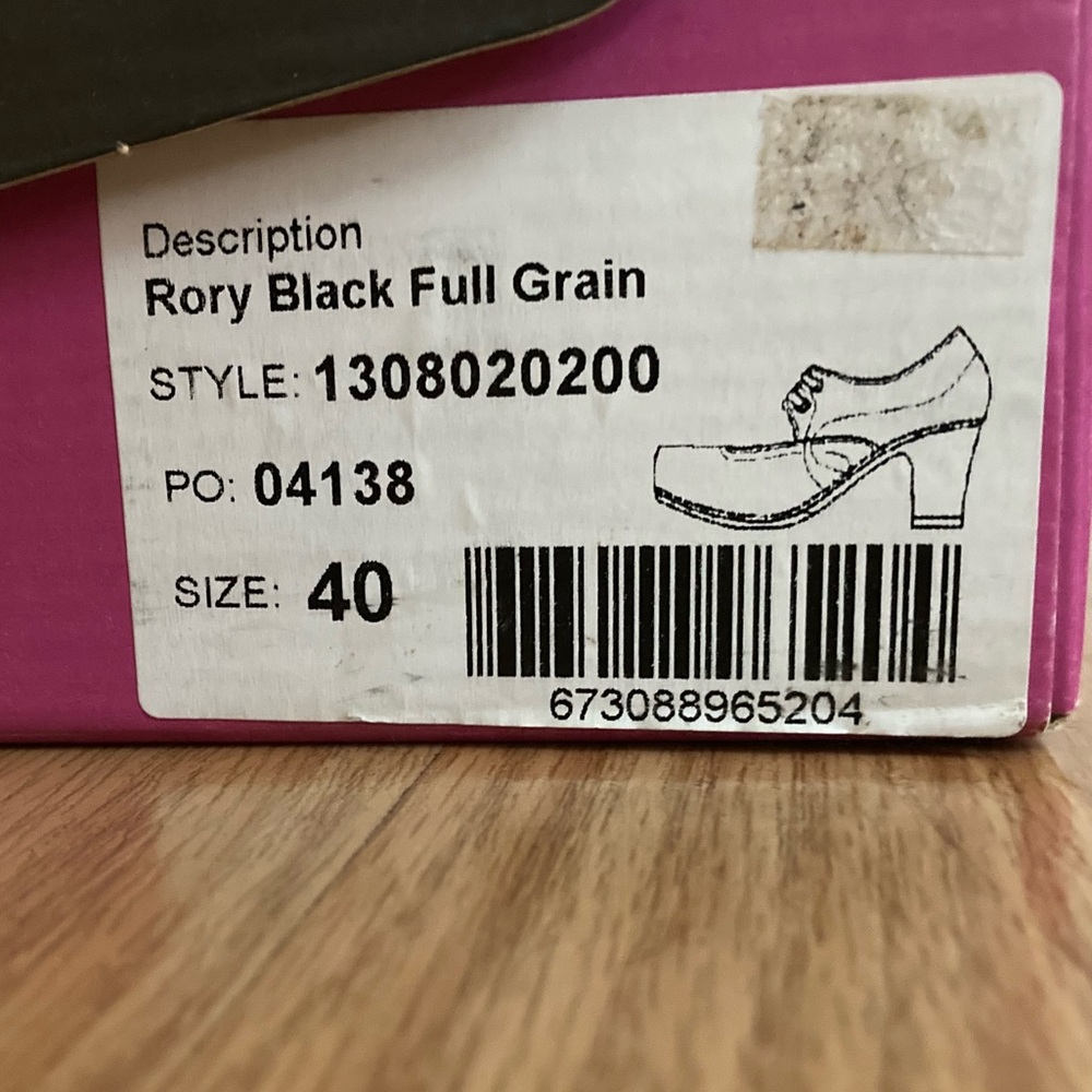 Dansko Rory Black Full Grain high heels Size 40 - Picture 3 of 10